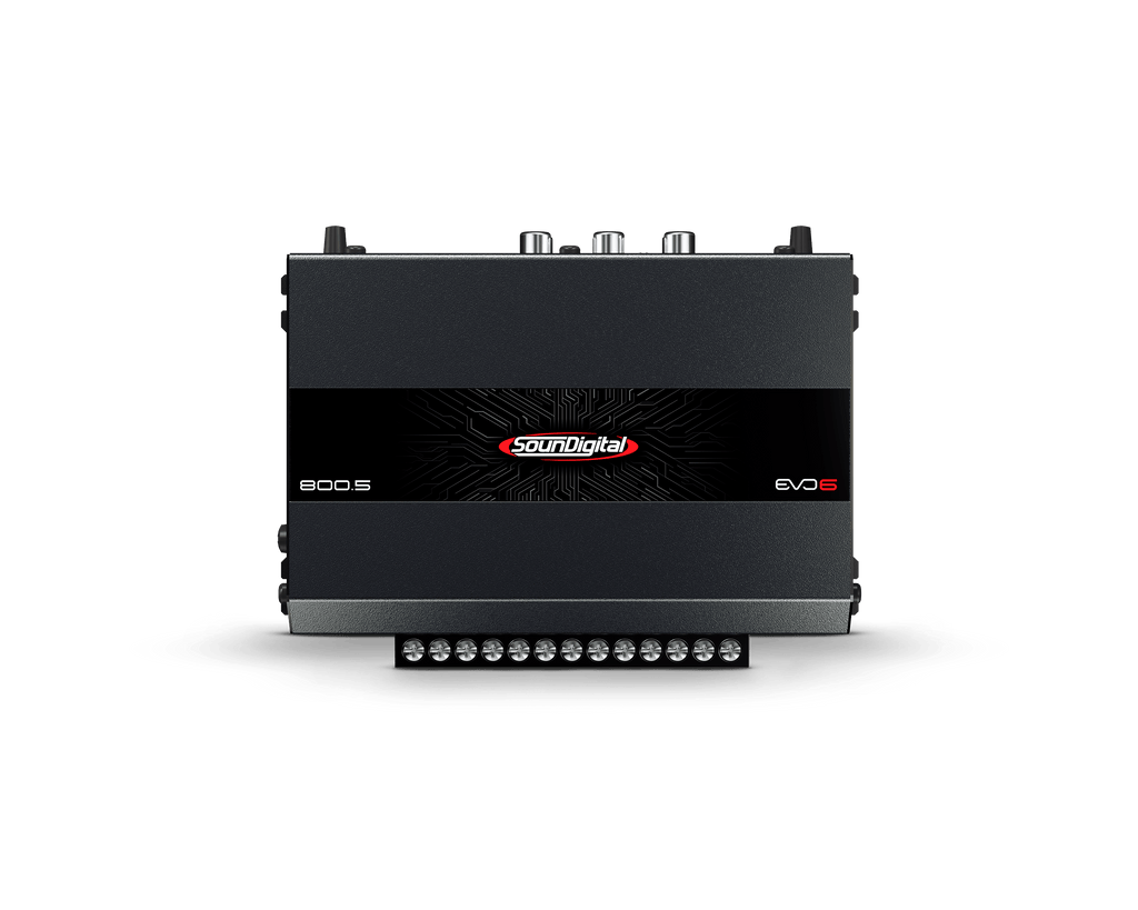Soundigital 800.5 EVO 6 – 5-Channel Amplifier, 4Ω