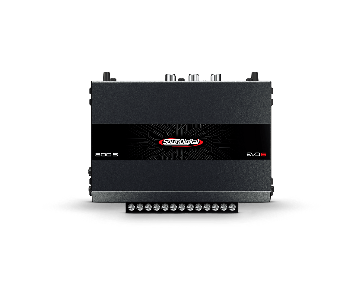 Soundigital 800.5 EVO 6 – 5-Channel Amplifier, 4Ω