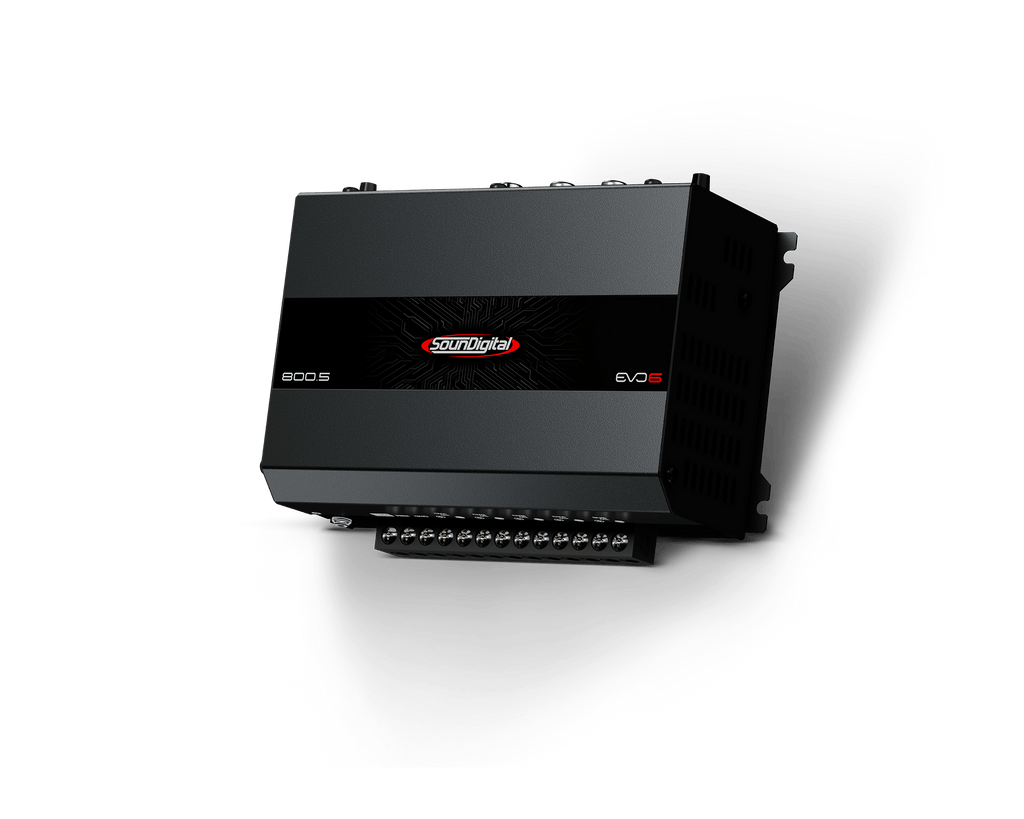 Soundigital 800.5 EVO 6 – 5-Channel Amplifier, 4Ω