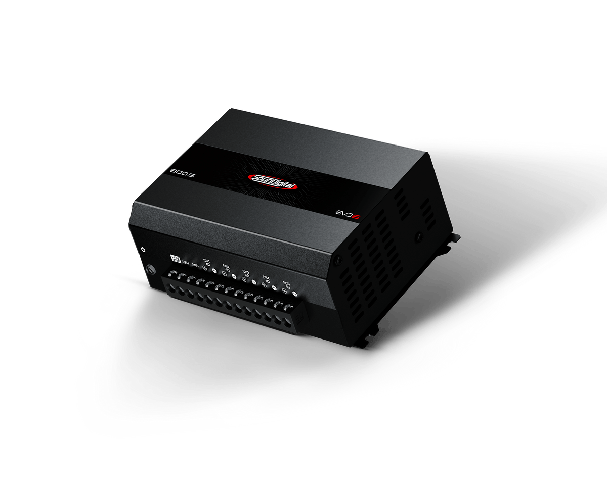 Soundigital 800.5 EVO 6 – 5-Channel Amplifier, 4Ω