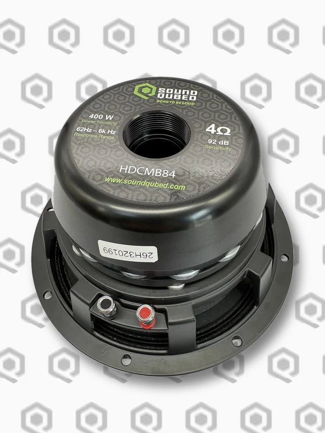 SoundQubed HDCMB84 HDC Series 8" Midbass Speaker (4 Ohm)