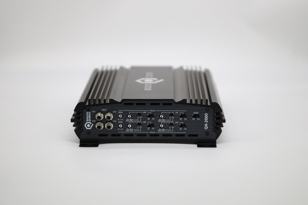 SoundQubed Q4-2000 Q Series 4 Channel Amplifier