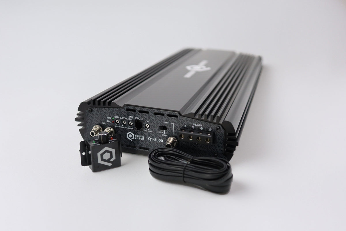 SoundQubed Q1-8000 Q Series Mono Amplifier