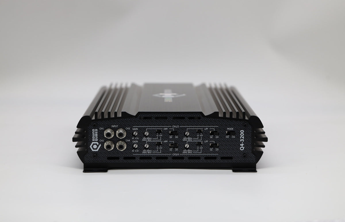 SoundQubed Q4-3200 Q Series 4 Channel Amplifier
