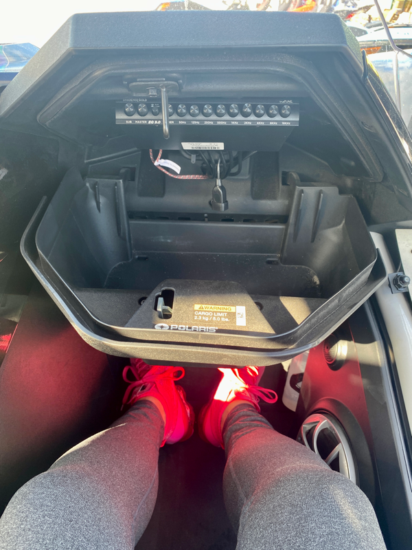 Underground Auto Styling  - 8" UNDER GLOVEBOX SUBWOOFER ENCLOSURE