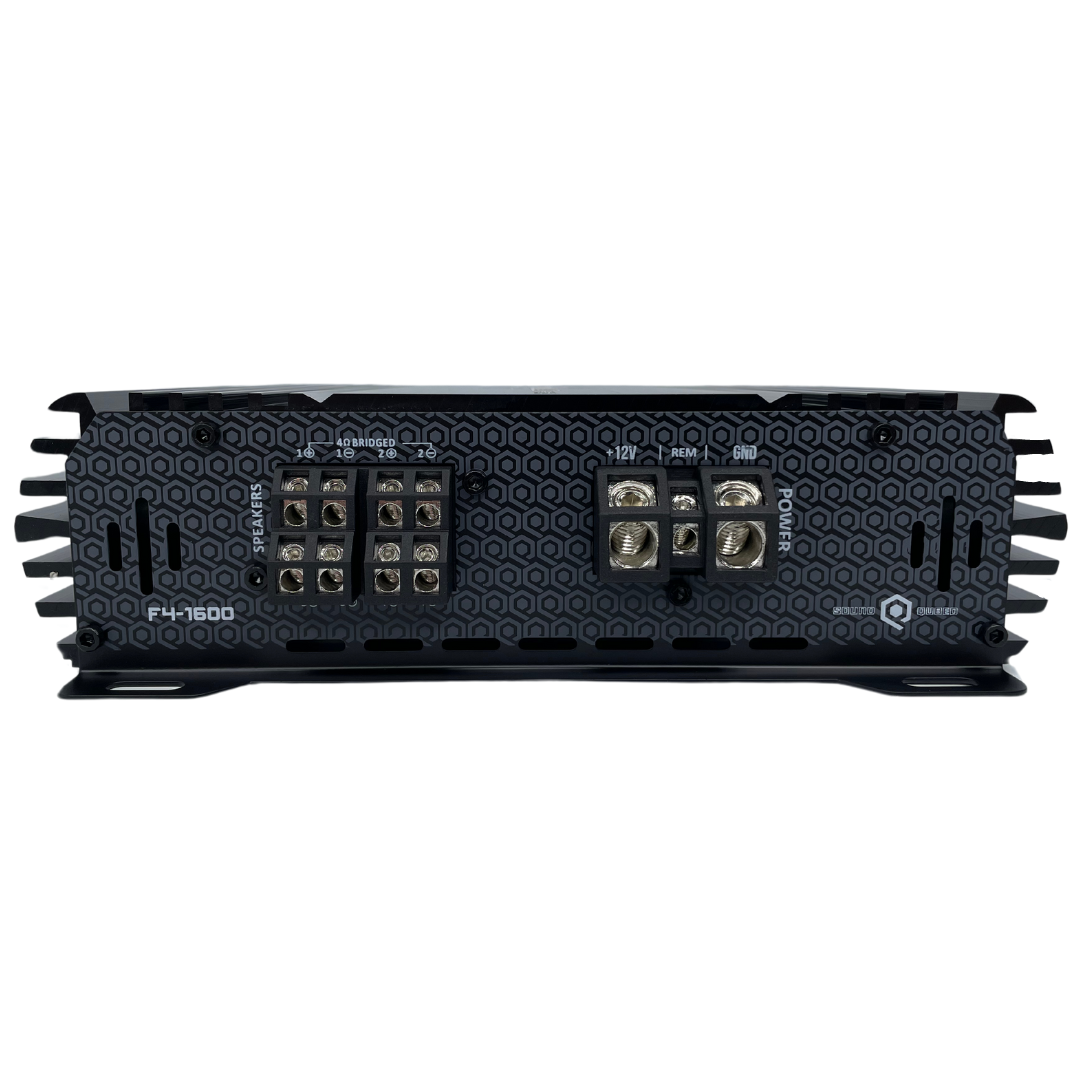 SoundQubed F4-1600 Full Bridge 4 Channel Amplifier (1600W)