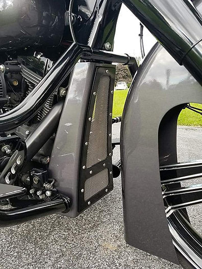 AF KUSTOMS - CHIN SPOILER - Complete Touring Chin Spoiler