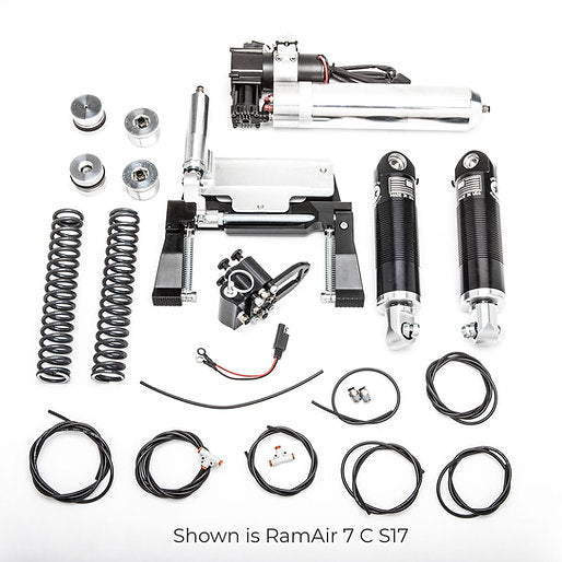 American Suspension - AUTO-UP Center Stand - Ram Air - Fast UP SuperTanker Suspension Bundle