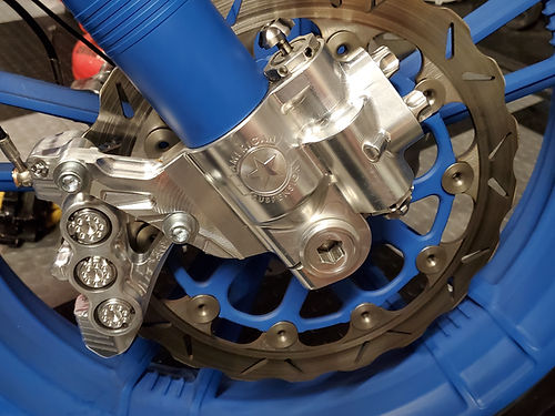 American suspension - B-62 6-PISTON MONOBLOCK BRAKE CALIPERS, FOR 13" ROTOR -RAW