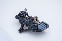 
              American suspension - B-62 6-PISTON MONOBLOCK BRAKE CALIPERS, FOR 13" ROTOR - BLACK
            