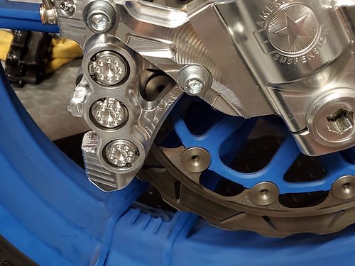 American suspension - copy of B-62 6-PISTON MONOBLOCK BRAKE CALIPERS, FOR 11.8" ROTOR -RAW