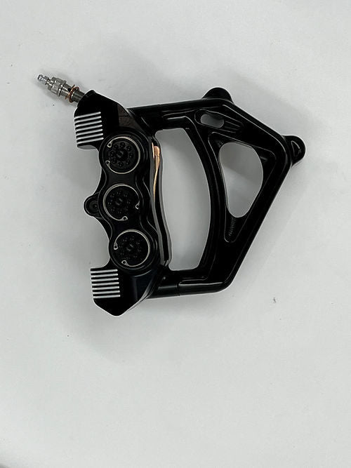 American suspension - Stoppie King™ Monoblock Radial Caliper Left Side for 18" Rotor -Black
