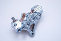 American suspension - B-62 6-PISTON MONOBLOCK BRAKE CALIPERS, FOR 13" ROTOR -CHROME