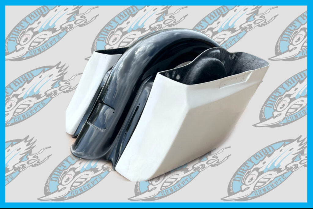 DIRTYBIRD CONCEPTS - REAR END SET - Harley Really Loud Apex 10″ Audio No Drag Ass End 2014 To 2023
