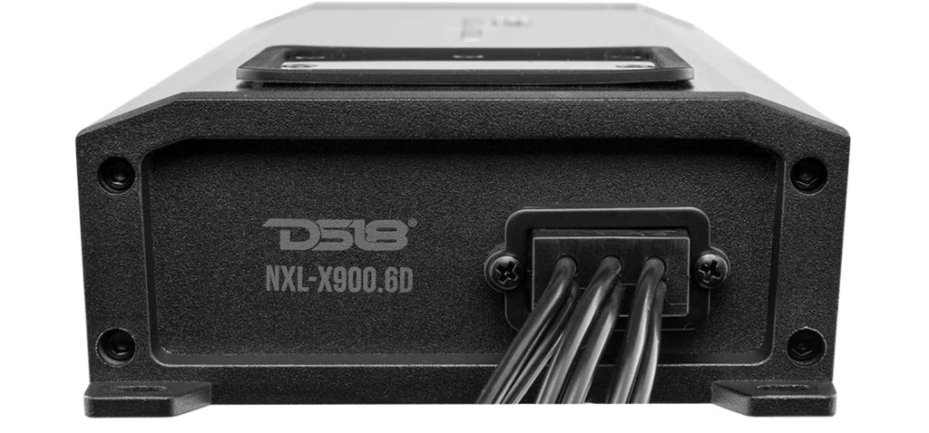 DS18 HYDRO NXL-X900.6D – 6-Channel Marine Amplifier, Waterproof, 4Ω, 150W x6 RMS