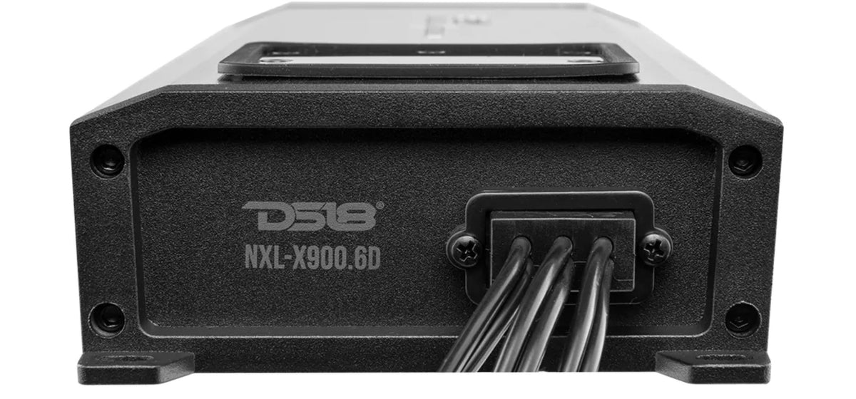 DS18 HYDRO NXL-X900.6D – 6-Channel Marine Amplifier, Waterproof, 4Ω, 150W x6 RMS