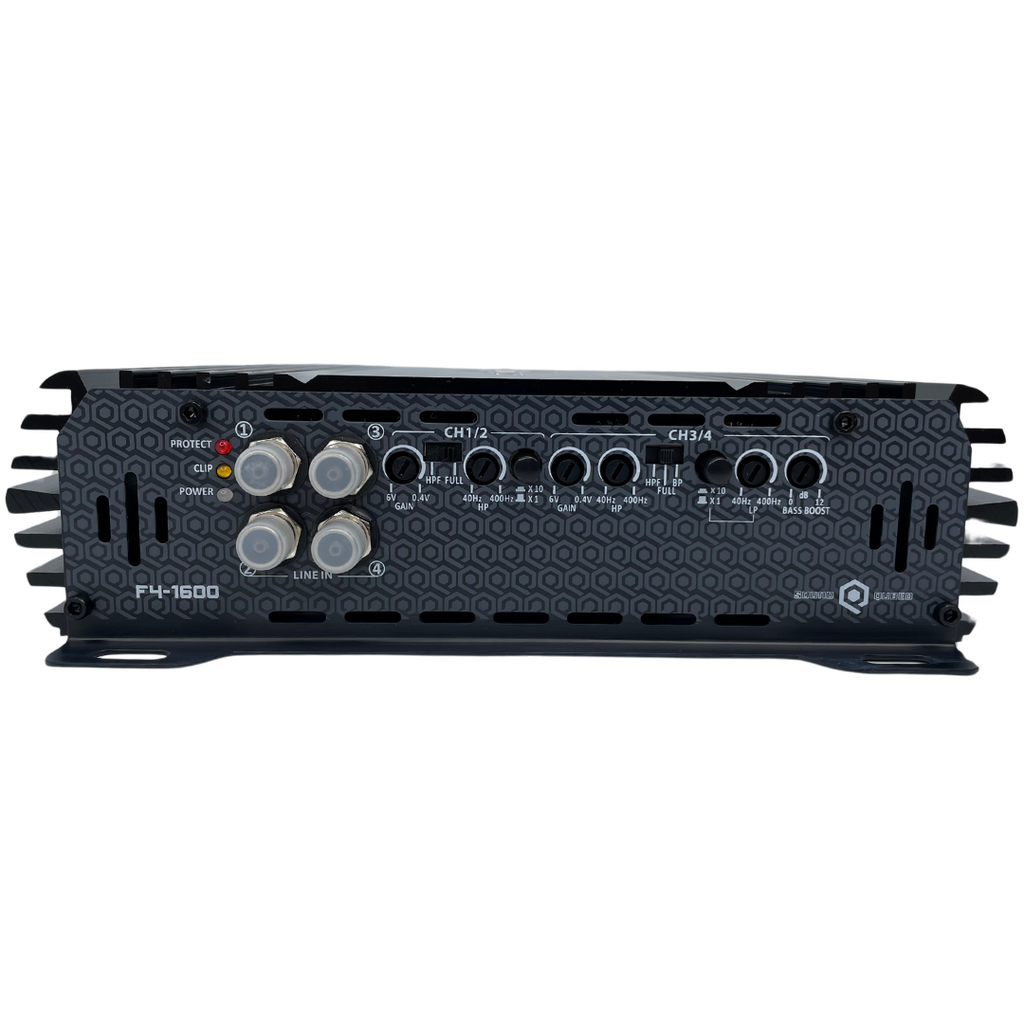 SoundQubed F4-1600 Full Bridge 4 Channel Amplifier (1600W)