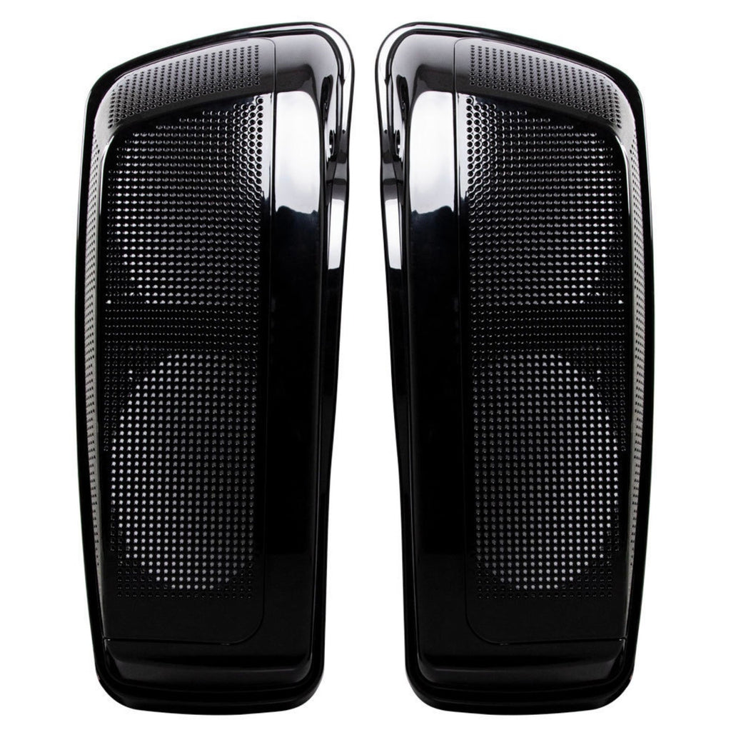 Metra - SPEAKER LIDS - DUAL 6x9 SADDLEBAG LIDS FOR 2014 AND UP HARLEY DAVIDSON- Metra BC-HDD6X9-2