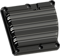 10-Gauge Transmission Top Cover - Black/Machined - '17-'25 Harley-Davidson
