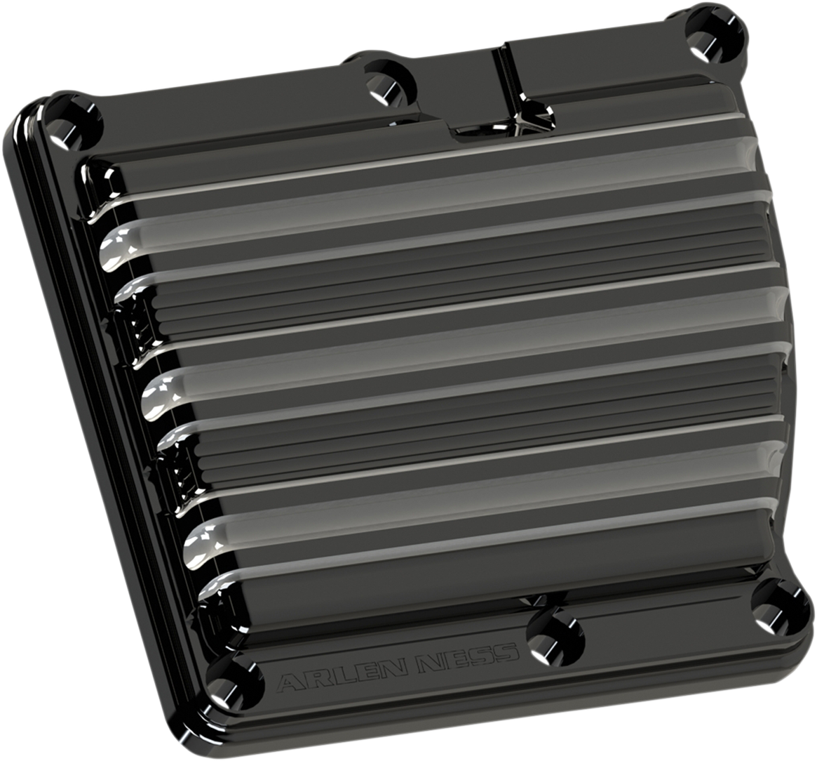 10-Gauge Transmission Top Cover - Black/Machined - '17-'25 Harley-Davidson