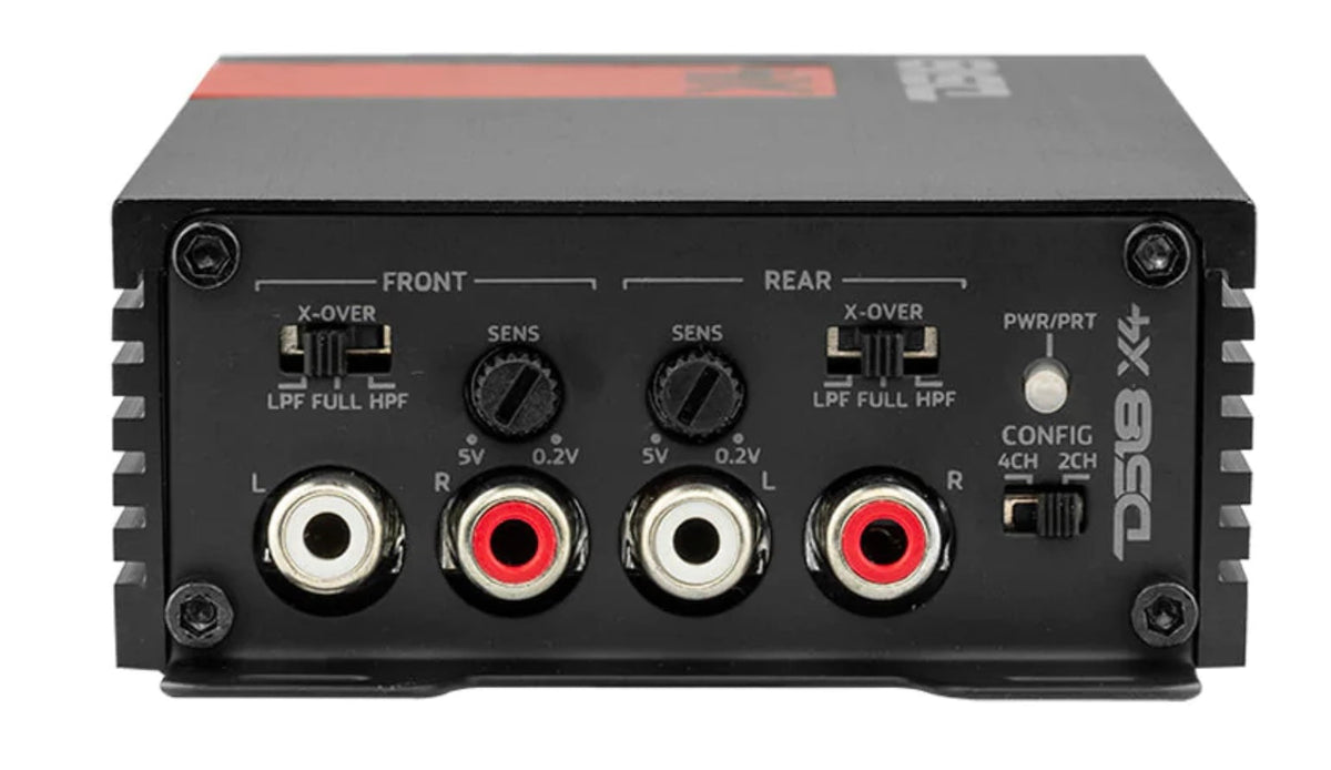 DS18 X4 – Ultra Compact 4-Channel Class D Amplifier