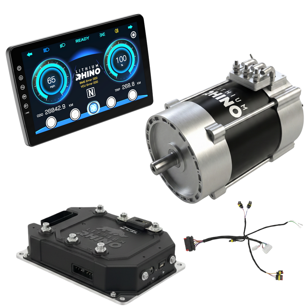 EZ-GO TXT AC motor conversion kit included in the performance bundle