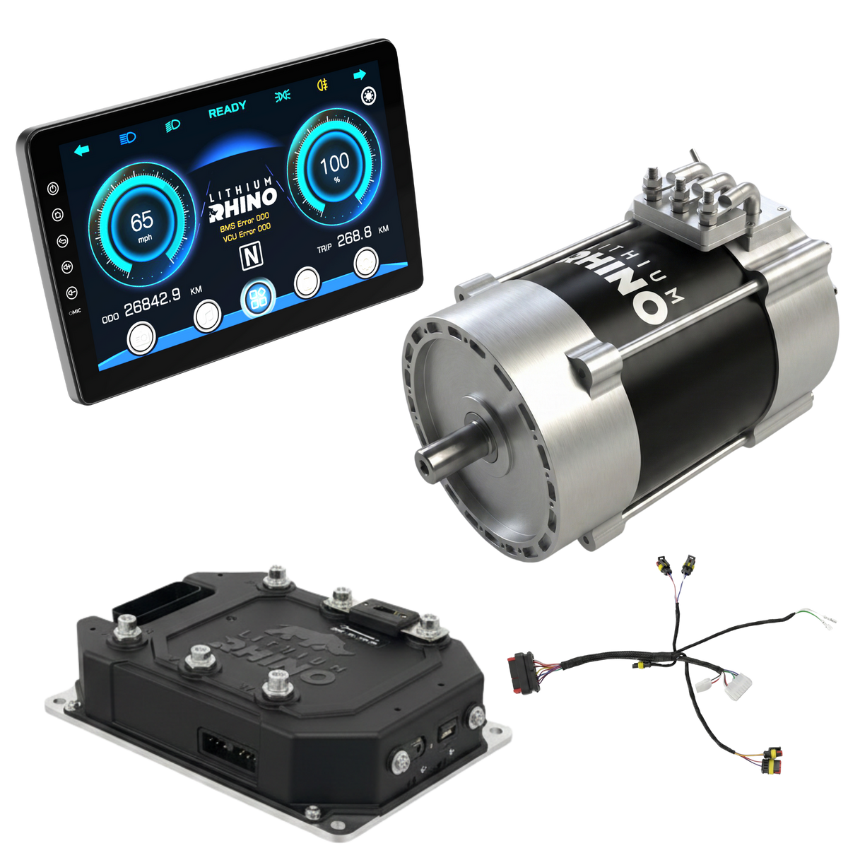EZ-GO TXT AC motor conversion kit included in the performance bundle