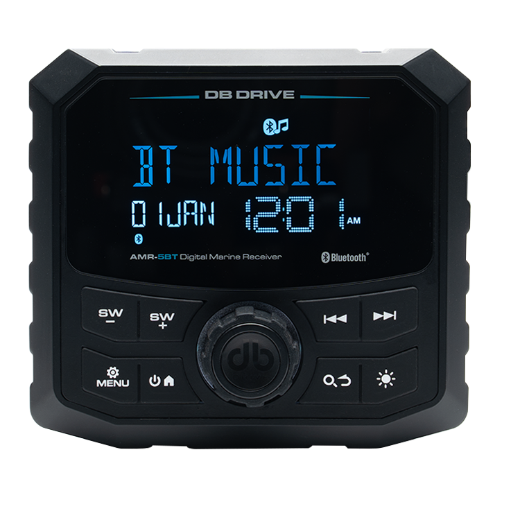 DB Drive AMR-5BT marine receiver front