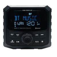 
              DB Drive AMR-5BT marine receiver front
            