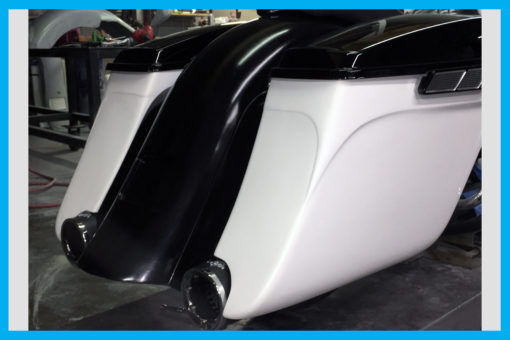 DIRTYBIRD CONCEPTS - REAR END SET - Harley Apex No Drag Ass End 5″ 2014 To 2022