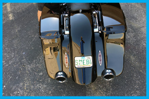 DIRTYBIRD CONCEPTS - REAR END SET - Harley Apex No Drag Ass End 5″ 2014 To 2022