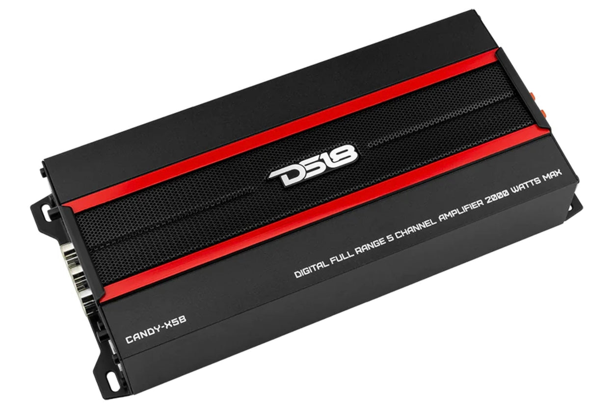 DS18 CANDY-X5B – 5-Channel Full-Range Class D Amplifier