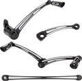 Deep Cut Foot Control Kit w/ Heel/Toe Shifter - Black