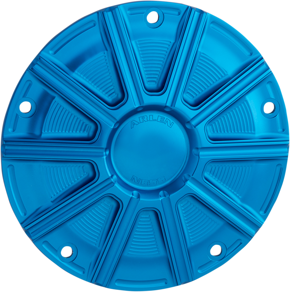 10-Gauge Derby Cover - Blue - Big Twin