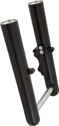 Fork Legs - Black Anodized - Smooth - Single Disc