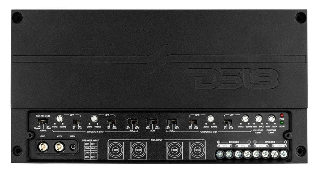 DS18 DX4 – Deluxe Compact Full-Range Class D Amplifier