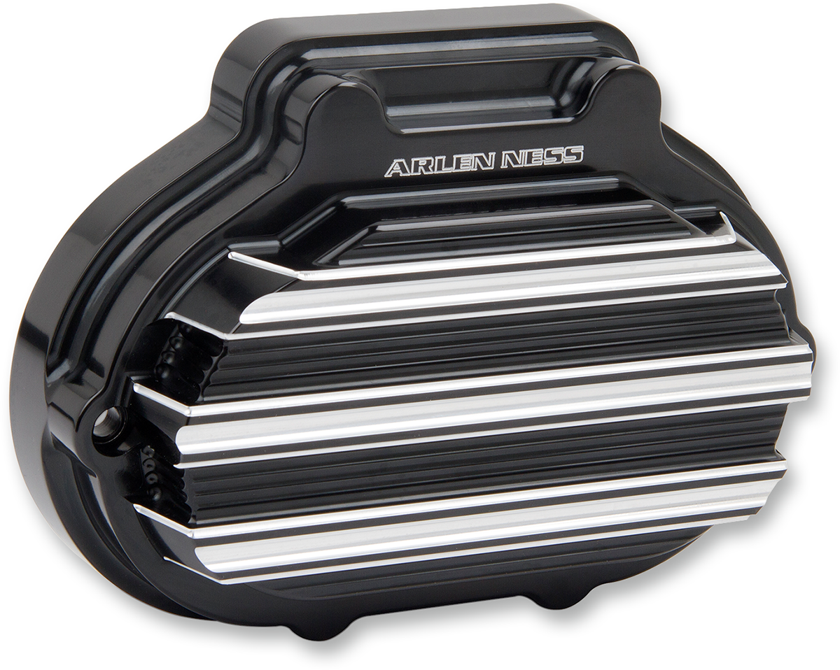 10-Gauge Hydraulic Clutch Actuator Cover - Black/Machined - '14-'20 Harley-Davidson