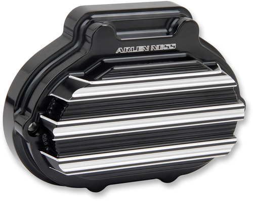 10-Gauge Hydraulic Clutch Actuator Cover - Black/Machined - '14-'20 Harley-Davidson