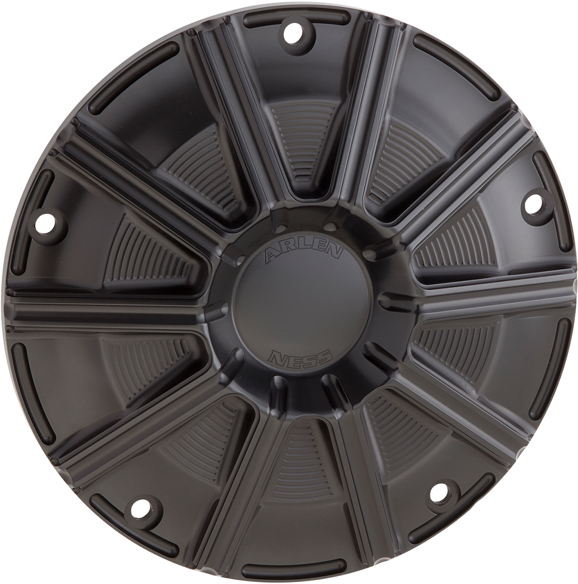 10-Gauge Derby Cover - Black - Touring/Trike