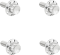 Bolt Kit - Windshield - Titanium - 12-Point - Polished