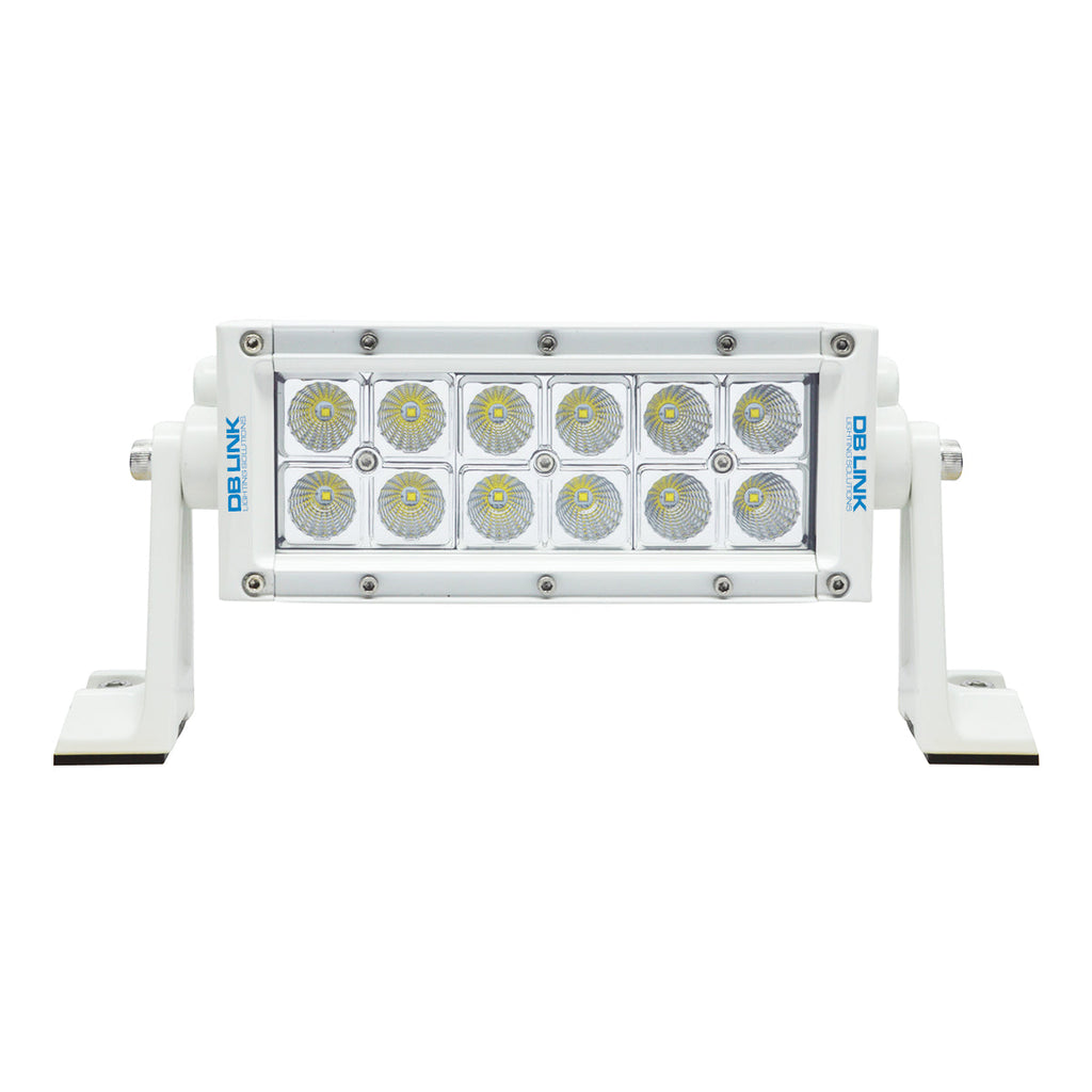 DB Drive DBLB8F-M 8 inch marine flood light bar front