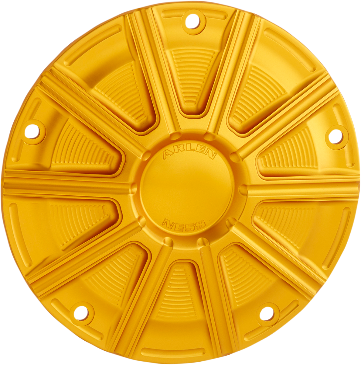 10-Gauge Derby Cover - Gold - Big Twin