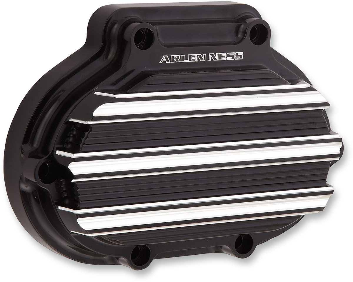 10-Gauge Transmission Side Cover - Black/Machined - Harley-Davidson