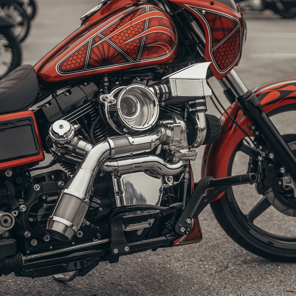 Trask Dyna Assault turbo installed