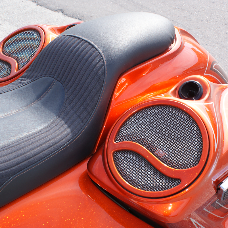 SPEED BY DESIGN - SPEAKER GRILLS - SUPER FLOW SPEAKER GRILLS 8″