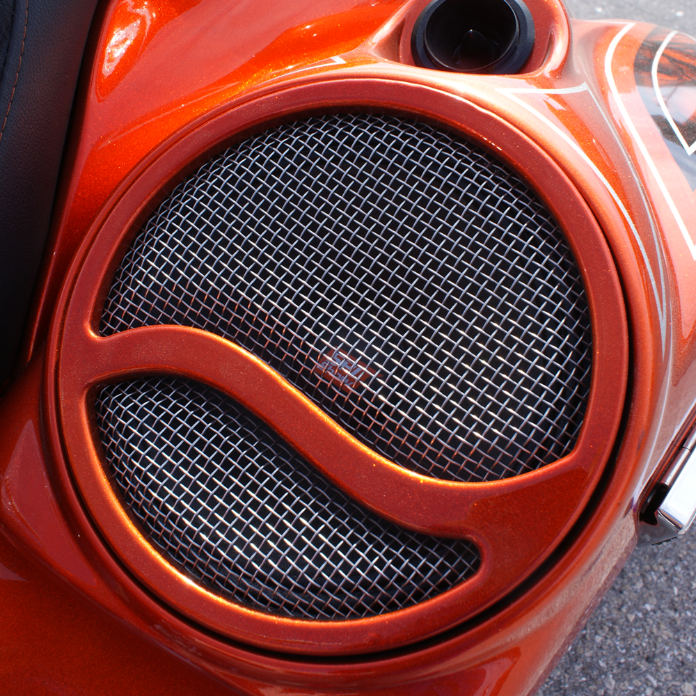SPEED BY DESIGN - SPEAKER GRILLS - SUPER FLOW SPEAKER GRILLS 8″