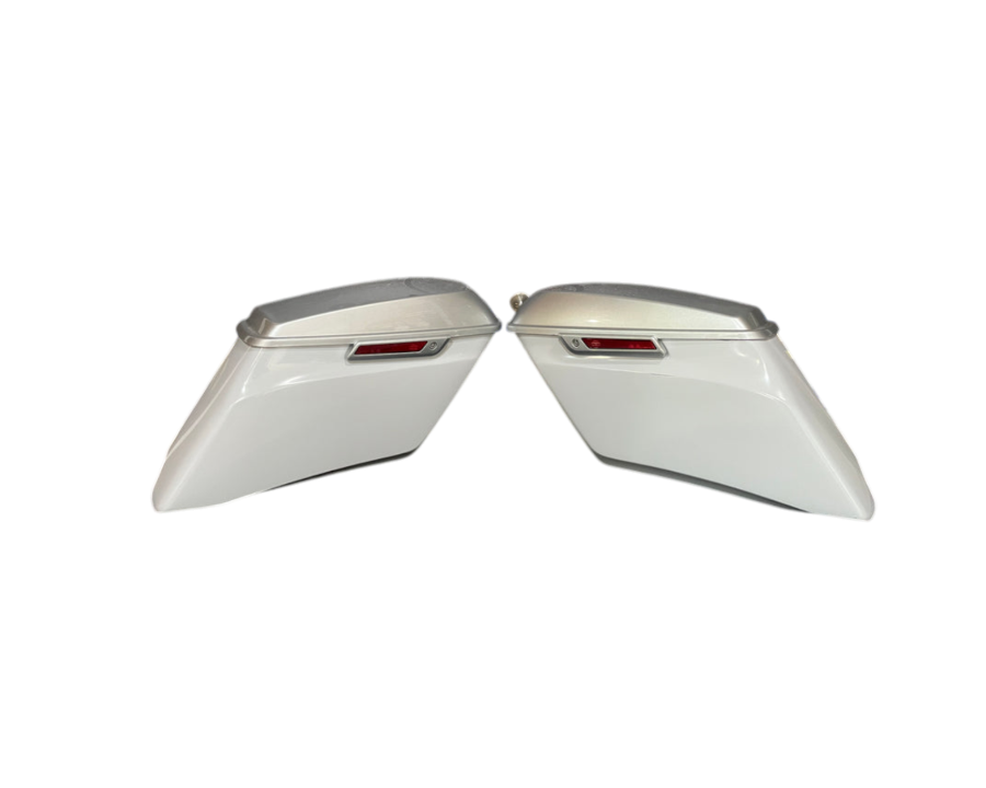 INSANE ASYLUM - SADDLE BAGS - Devito Factory Rail Audio Bags