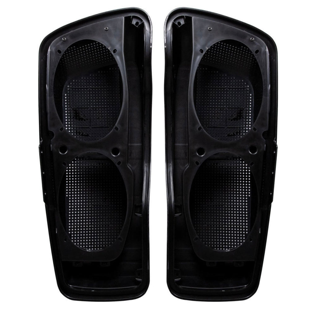 Metra - SPEAKER LIDS - DUAL 6x9 SADDLEBAG LIDS FOR 2014 AND UP HARLEY DAVIDSON- Metra BC-HDD6X9-2