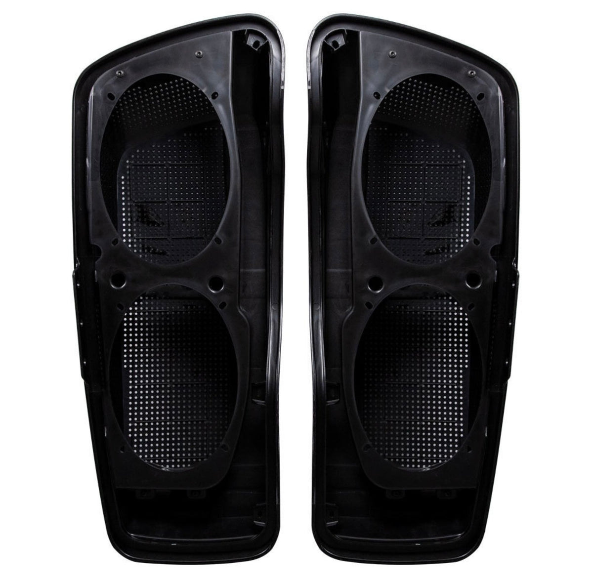 Metra - SPEAKER LIDS - DUAL 6x9 SADDLEBAG LIDS FOR 2014 AND UP HARLEY DAVIDSON- Metra BC-HDD6X9-2