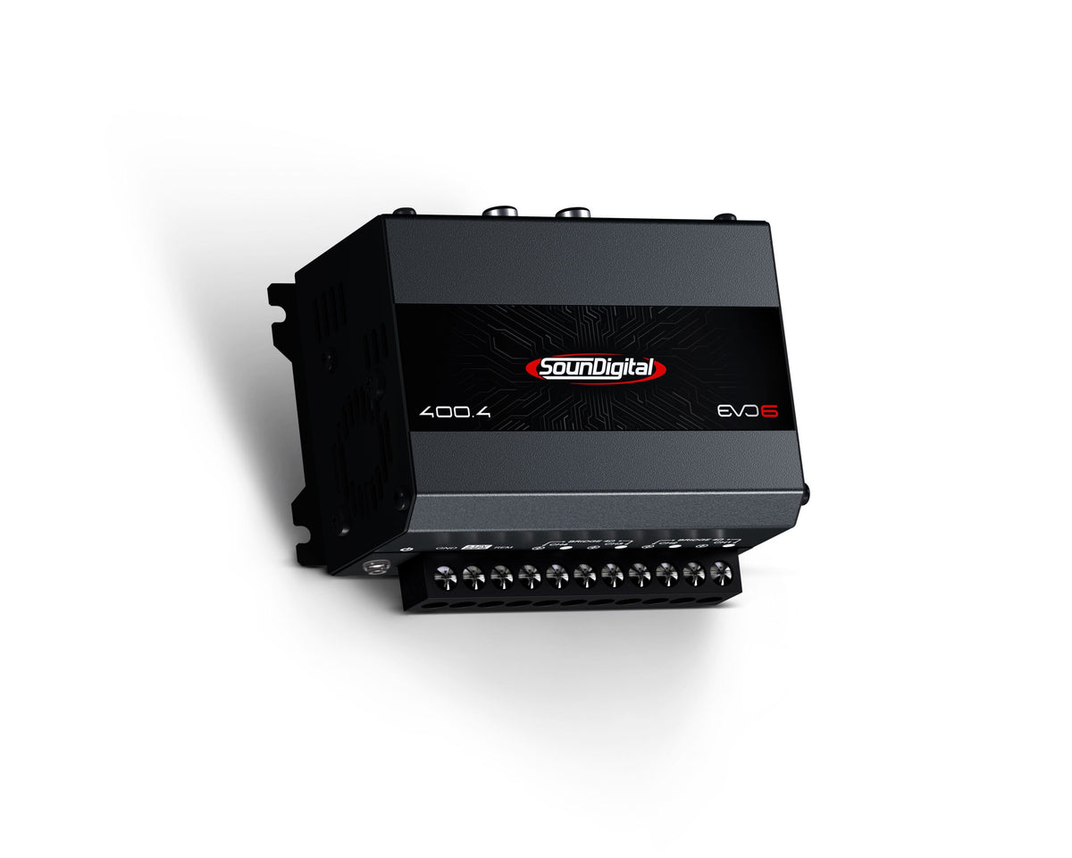 Soundigital 400.4 EVO 6 – 4-Channel Amplifier, 4Ω